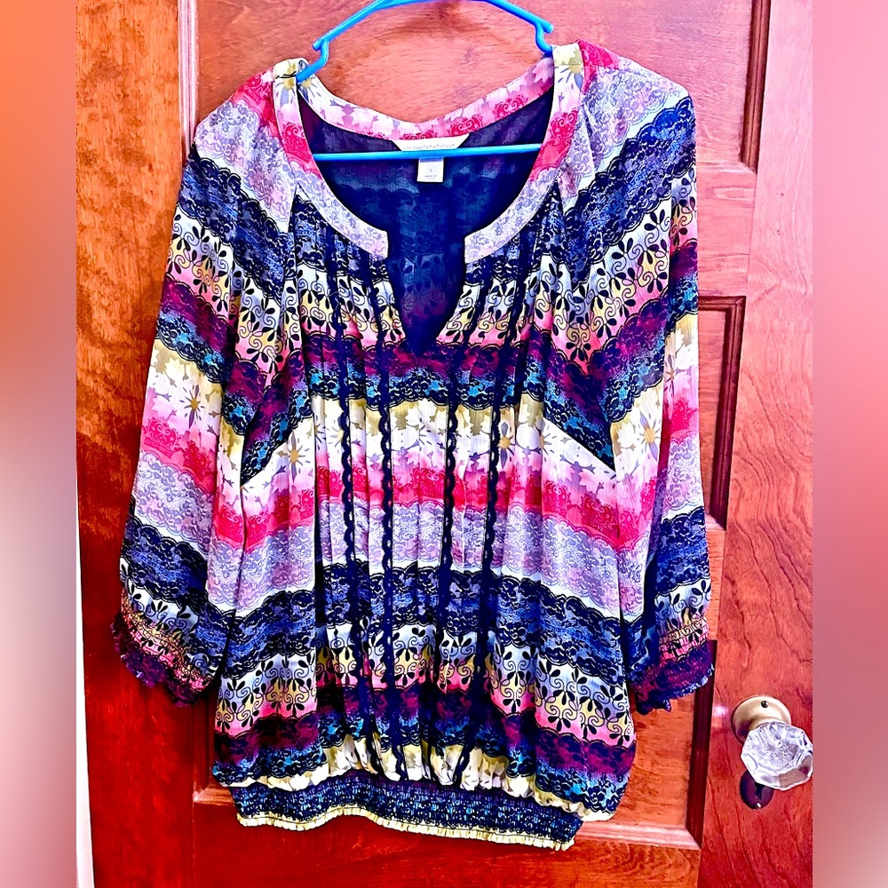 Christopher & Banks Blouse L